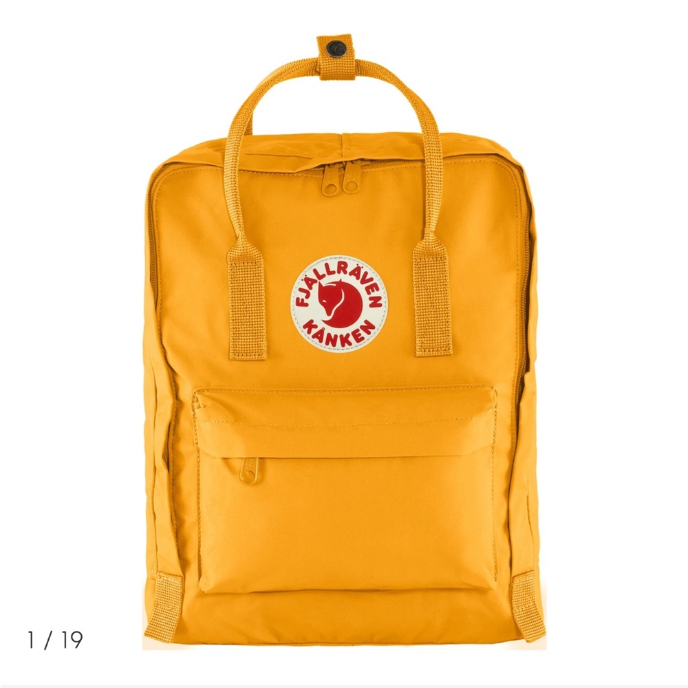 Fjallraven Kanken Classic unisex Backpack - Warm Yellow